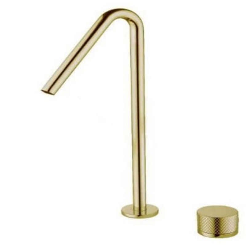 Vòi Lavabo Nóng Lạnh 2 Lỗ Bravat F2645778KVF Màu Vàng