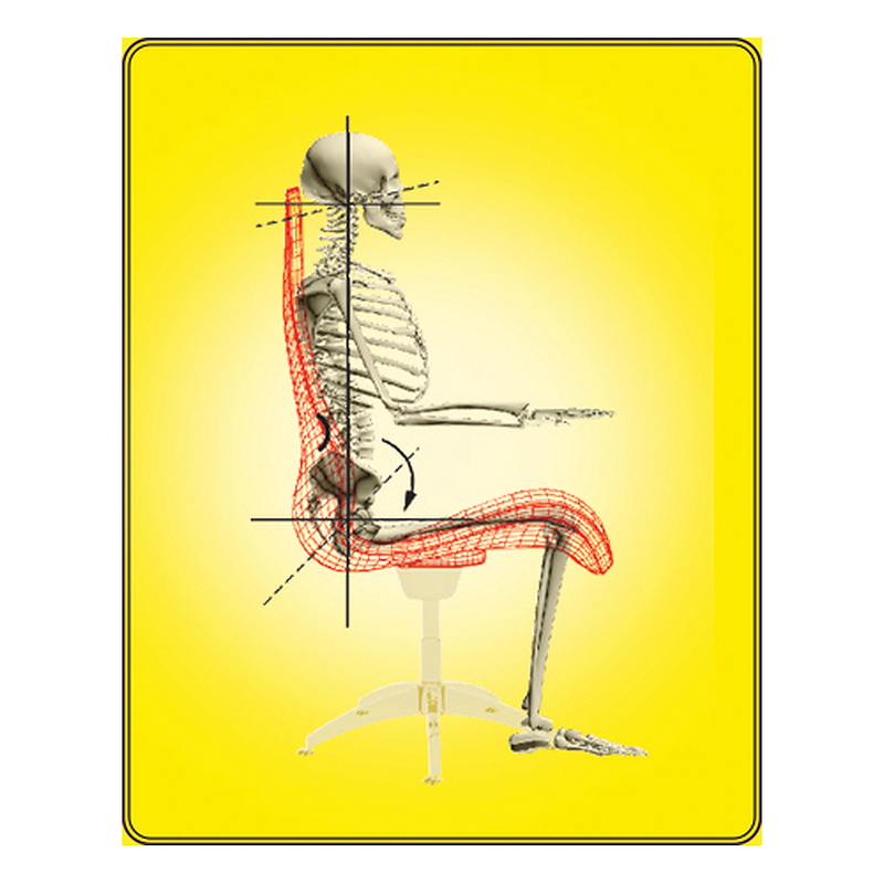 Ghế hỗ trợ nắn chỉnh cột sống DOCTORLOAN 95N Nâu