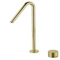 Vòi Lavabo Nóng Lạnh 2 Lỗ Bravat F2645778KVF Màu Vàng