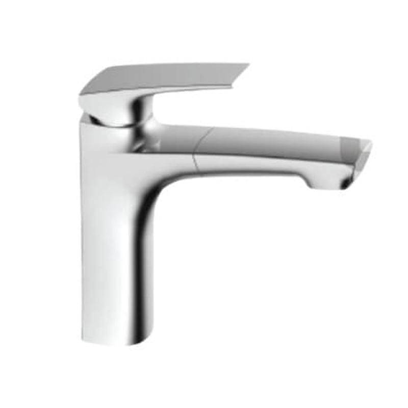 Vòi Lavabo 1 Lỗ Nóng Lạnh Huge H-2800R