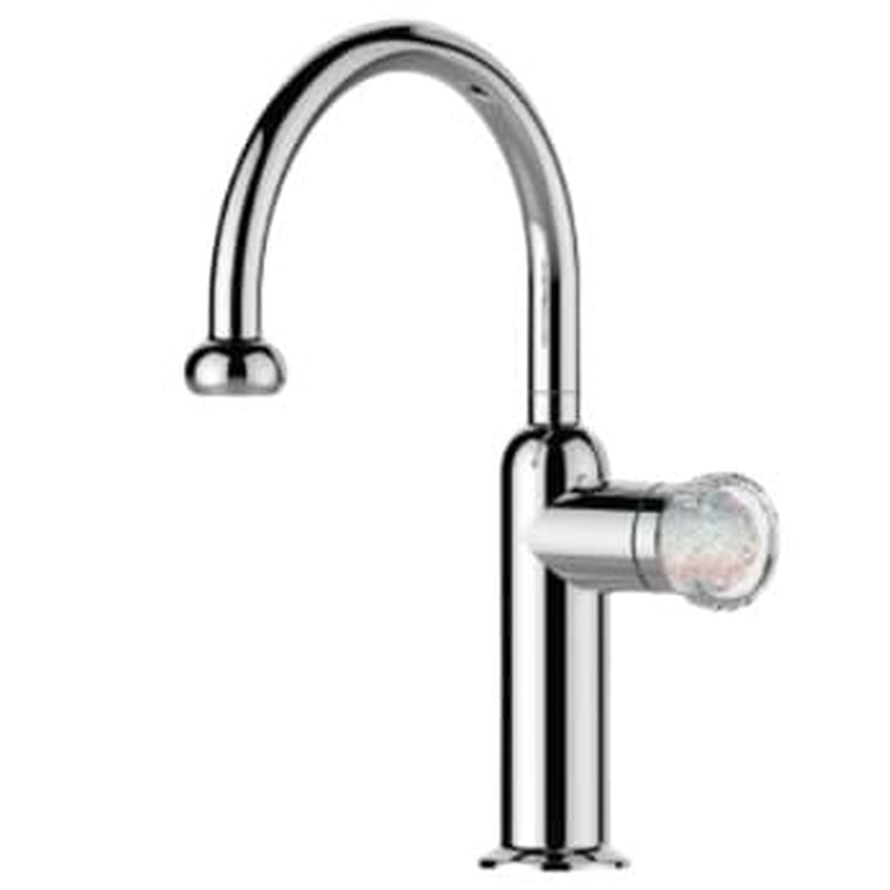 Vòi Lavabo 1 Lỗ Nóng Lạnh Huge H-6S00V