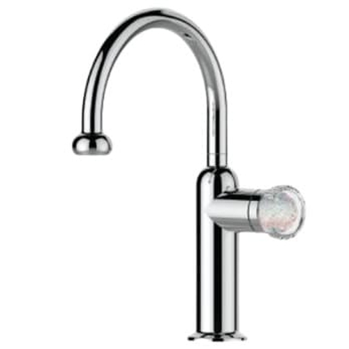 Vòi Lavabo 1 Lỗ Nóng Lạnh Huge H-6S00V