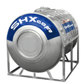 Bồn nước inox Sơn Hà Xanh 500L ngang SHX68ProN500F720