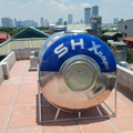 Bồn nước inox Sơn Hà Xanh 500L ngang SHX68ProN500F720