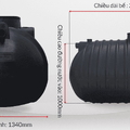 Bồn Tự Hoại Thông Minh Septic Sơn Hà 2200L Nằm SHN2200SE