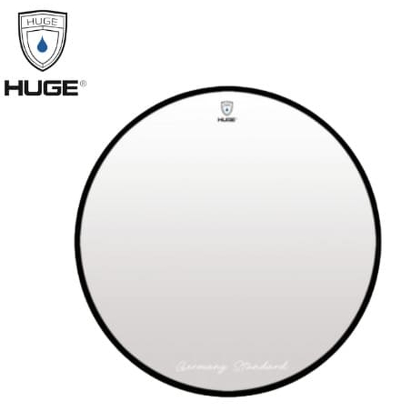 Gương led hình tròn khung đen HUGE H-GK01B