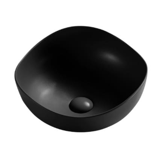 Chậu Lavabo Đặt Bàn Màu Đen Huge H-LT1380B