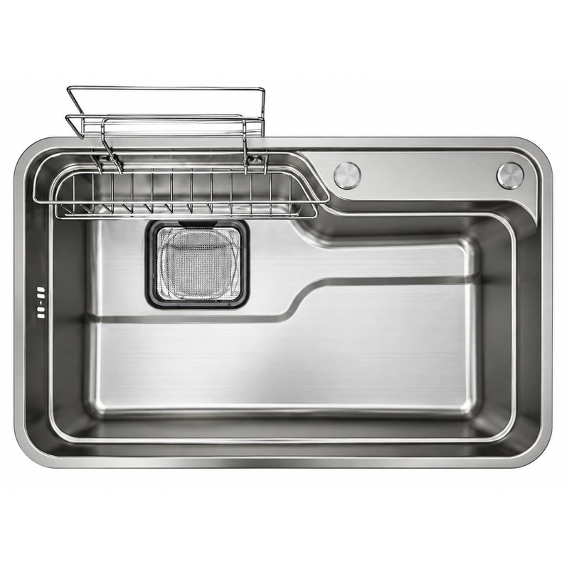 Chậu rửa bát 1 hố Huge H-JS7848-Pro