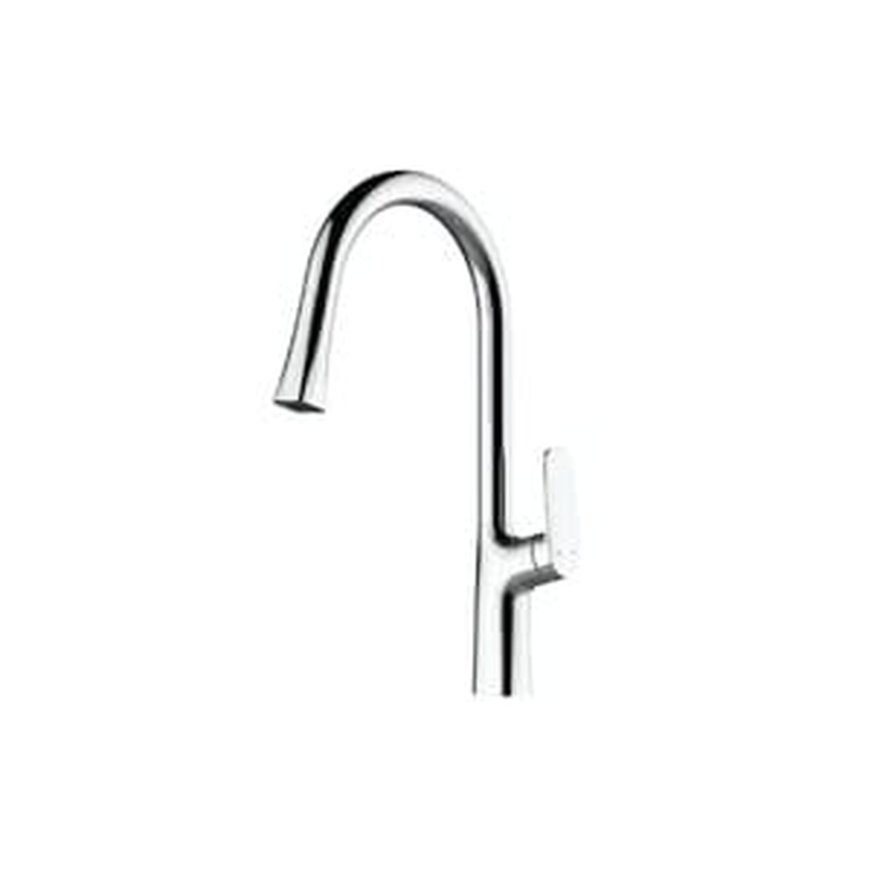 Vòi chậu rửa bát nóng lạnh dây rút Huge H-V2811P