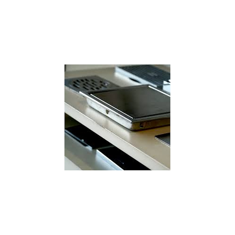 Phễu thoát sàn 15x15cm Ø90 ATMOR AH087