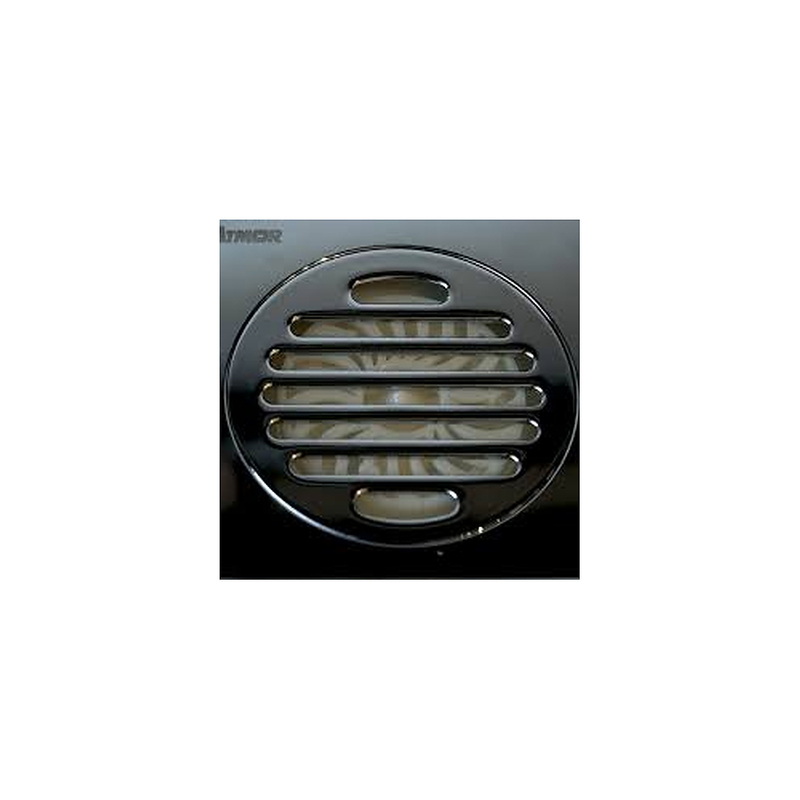 Phễu thoát sàn đồng mạ chrome 10x10cm ATMOR AH012