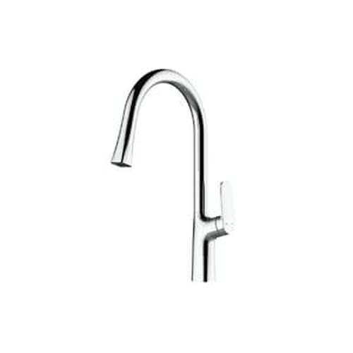 Vòi chậu rửa bát nóng lạnh dây rút Huge H-V2811P