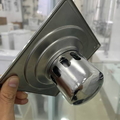 Phễu Thoát Sàn Inox ATMOR HA01 15x15cm