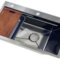 Chậu rửa bát inox 1 hố Tân Á RL210H