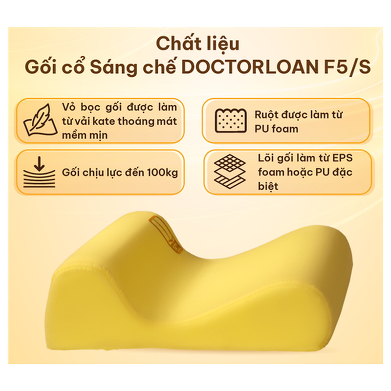Gối cổ sáng chế DOCTORLOAN F6/09