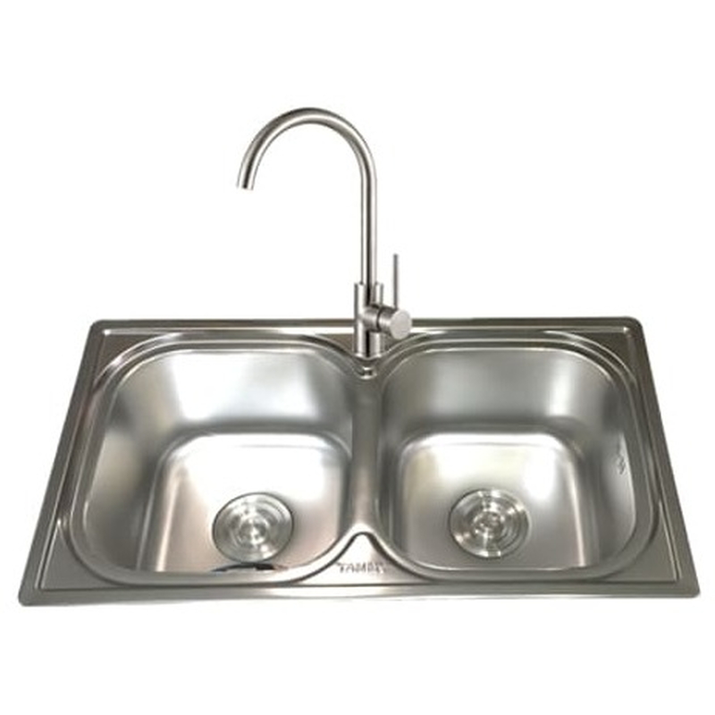 Chậu rửa bát 2 hố Tân Mỹ TM18