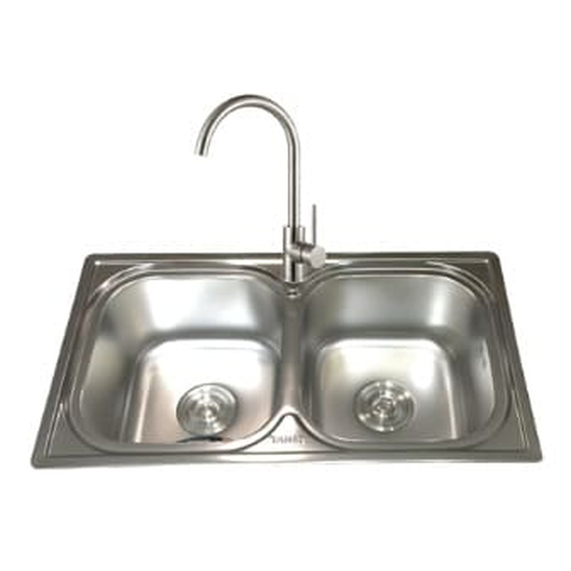 Chậu rửa bát 2 hố Tân Mỹ TM48