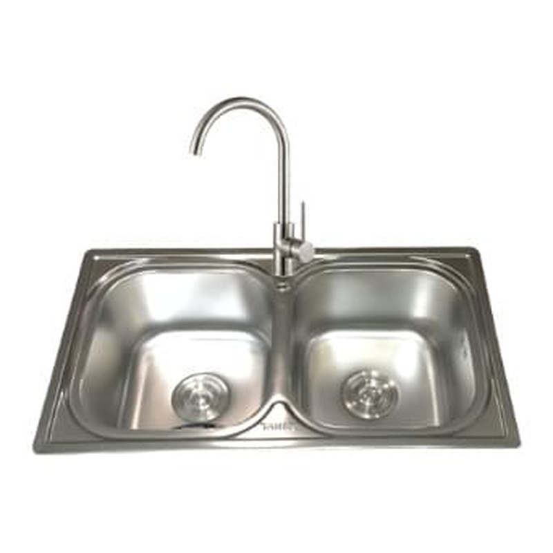 Chậu rửa bát 2 hố Tân Mỹ TM74
