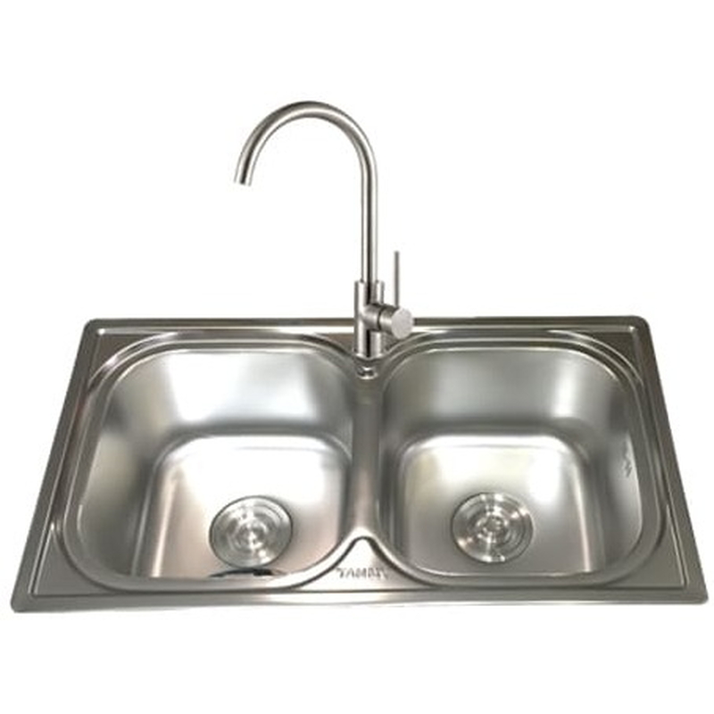 Chậu rửa bát 2 hố Tân Mỹ TM76