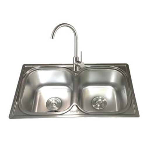 Chậu rửa bát 2 hố Tân Mỹ TM30