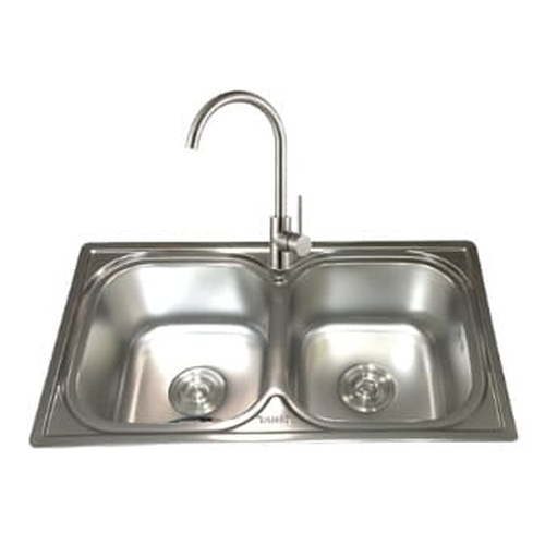 Chậu rửa bát 2 hố Tân Mỹ TM48