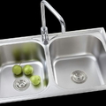 Chậu rửa bát 2 hố Tân Mỹ LK10044