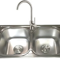 Chậu rửa bát 2 hố Tân Mỹ TM48