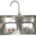 Chậu rửa bát 2 hố Tân Mỹ TM76