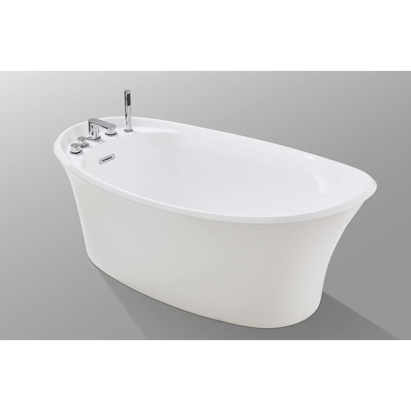 Bồn tắm đặt sàn cao cấp BRAVAT B257178W-1A