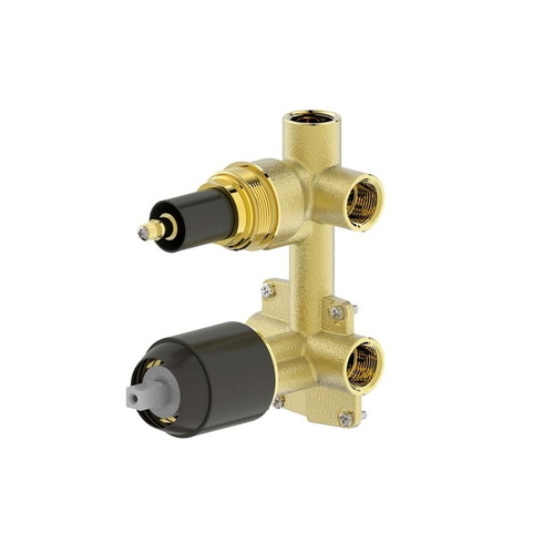 Củ âm tường 2 chức năng Bravat D982BW-B-ENG
