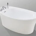 Bồn tắm đặt sàn cao cấp BRAVAT B257178W-1A
