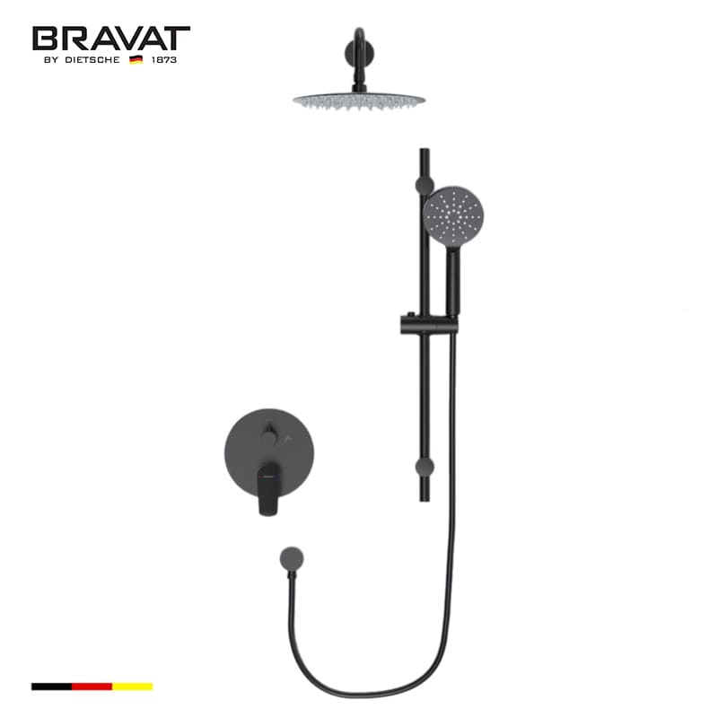 Sen tắm âm tường Bravat F8429564BW-2-ENG