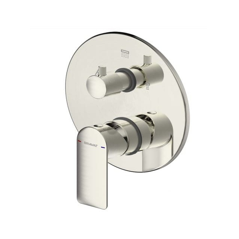 Bộ điều chỉnh nhiệt độ sen tắm Bravat PB8369402AP-3-ENG