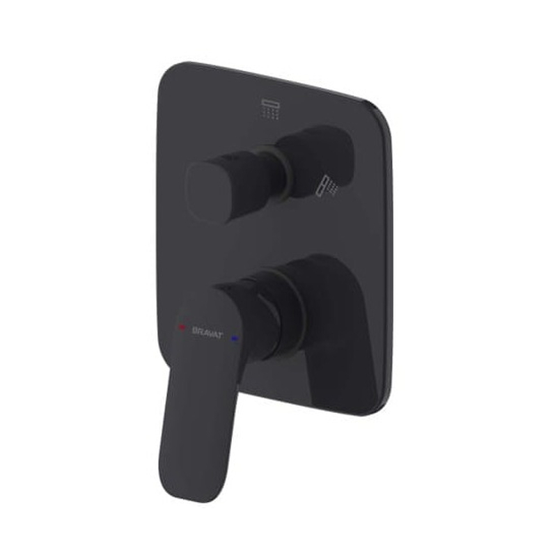 Bộ điều chỉnh nhiệt độ sen tắm Bravat PB8428563BW-2-ENG