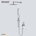 Sen tắm âm tường Bravat F8429564CP-2-ENG