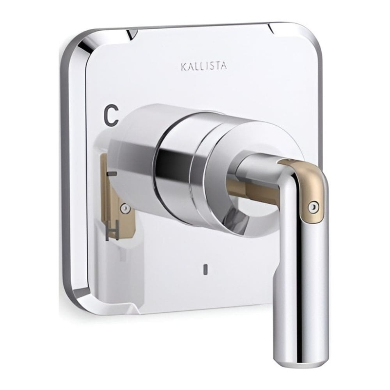 Tay van sen tắm màu chrome Kallista P34589-BV-CP
