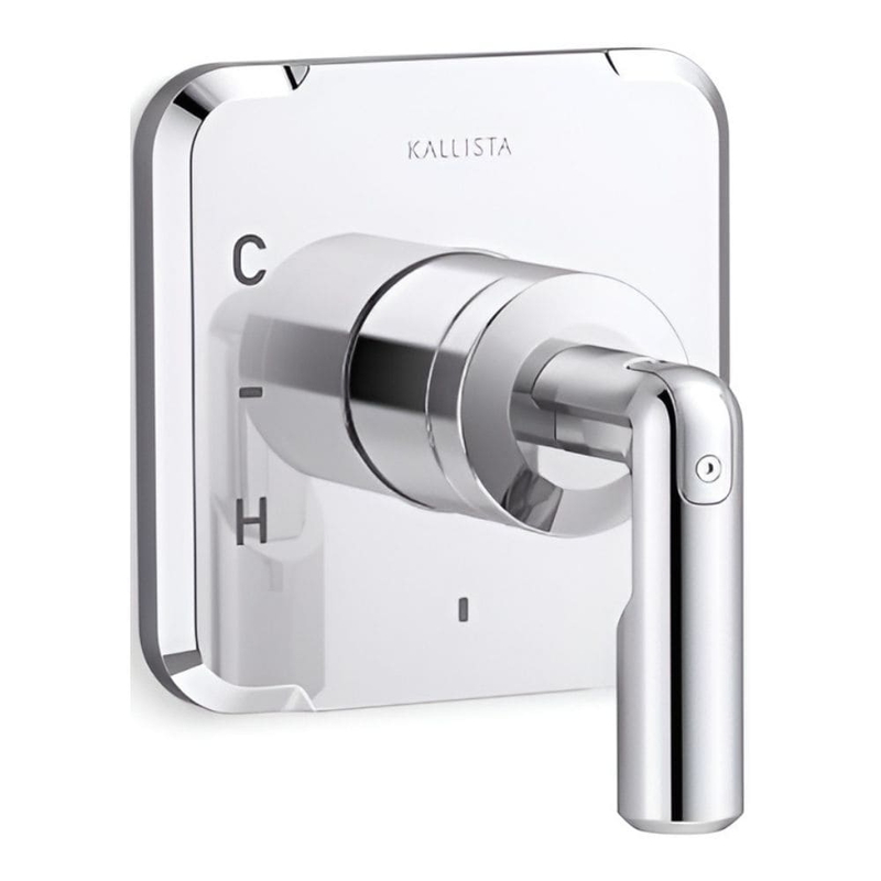 Tay van sen tắm màu chrome Kallista P34589-CP-CP
