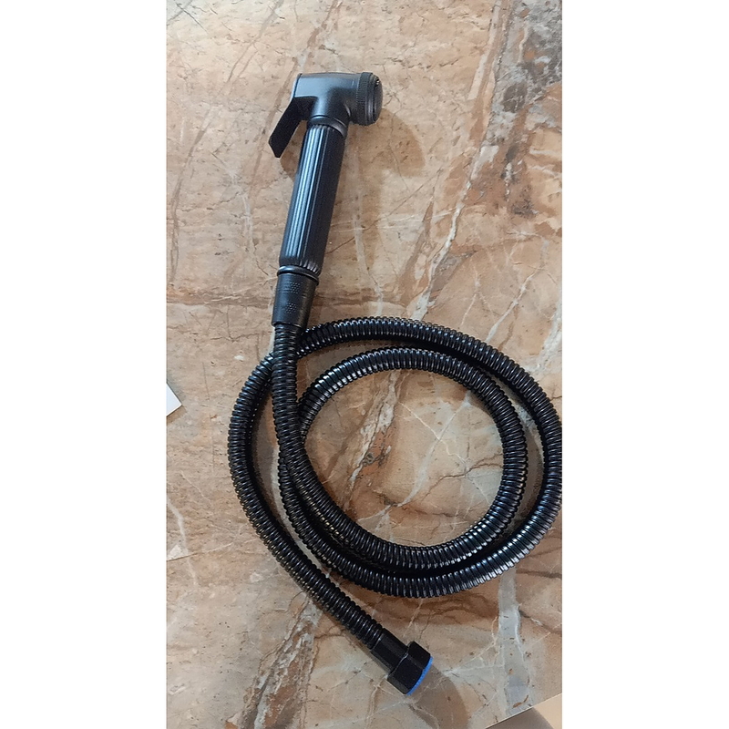 Vòi xịt vệ sinh bằng đồng màu đen CleanMax VX69 