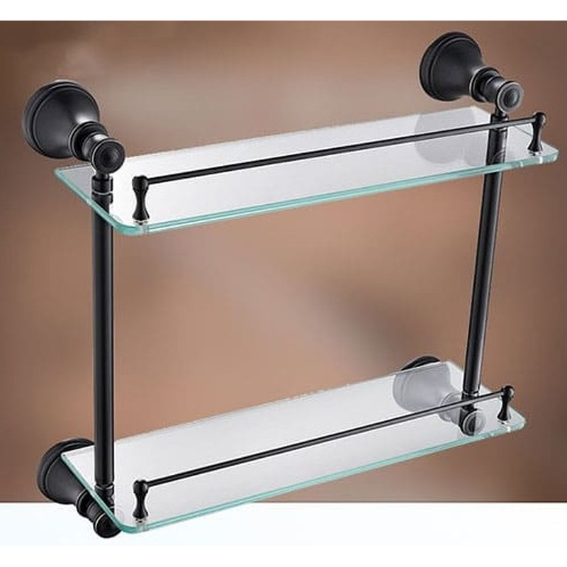 Kệ để đồ bằng kính 2 tầng CleanMax 23006B