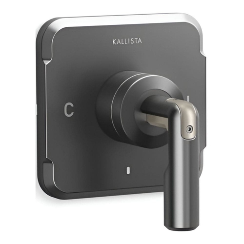 Tay van điều khiển nhiệt độ màu đen Kallista P34590-BN-BGP