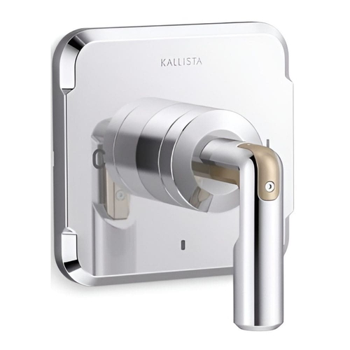 Tay van điều khiển nhiệt độ màu chrome Kallista P34590-BV-CP