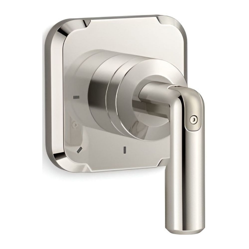Tay van điều khiển lưu lượng sen tắm màu nickel Kallista P34592-BN-SN