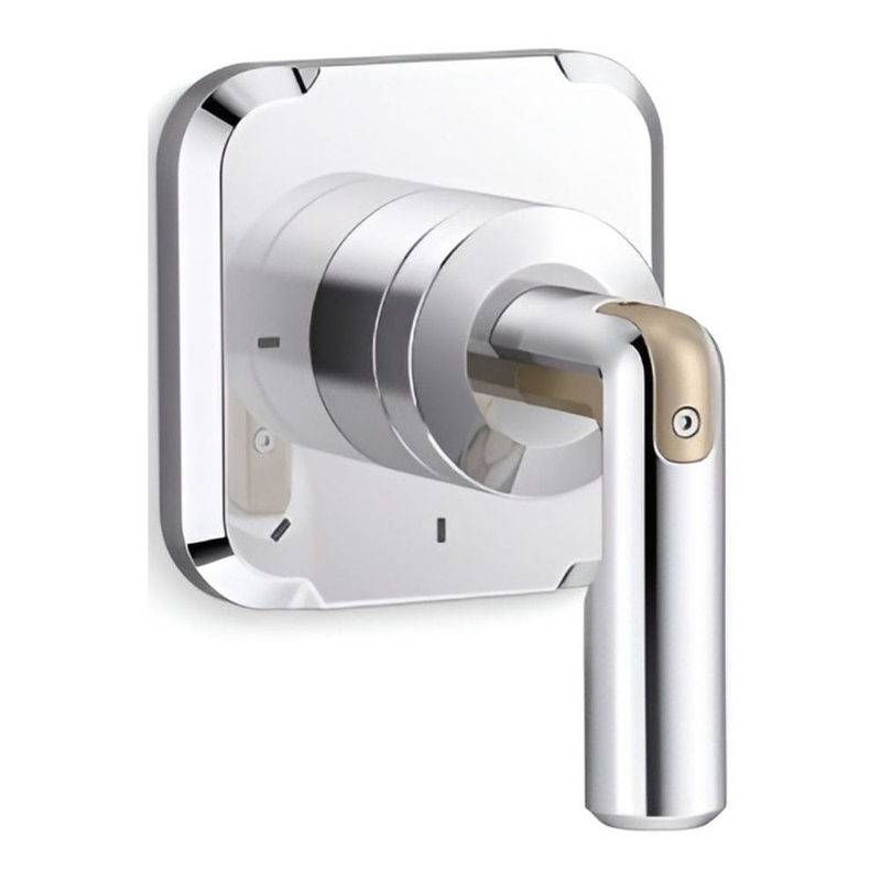 Tay van điều khiển lưu lượng sen tắm màu chrome Kallista P34592-BV-CP