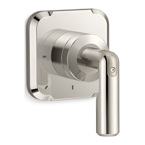 Tay van điều khiển lưu lượng sen tắm màu nickel Kallista P34592-BN-SN