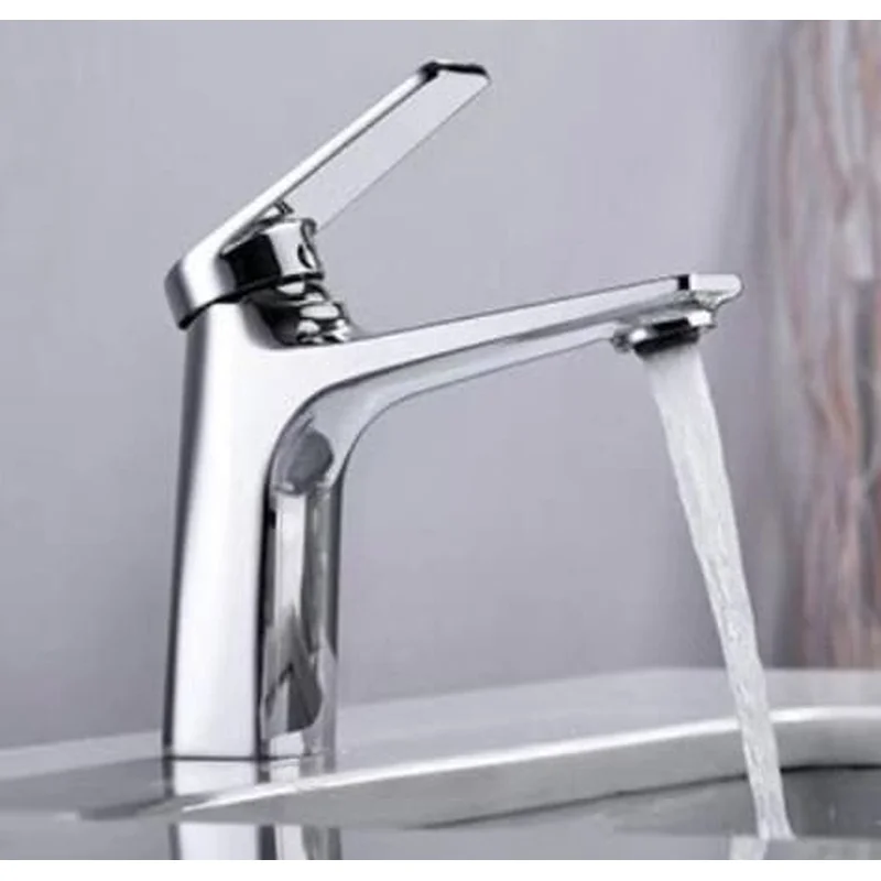 Vòi Lavabo 1 Lỗ Nóng Lạnh CleanMax 809001