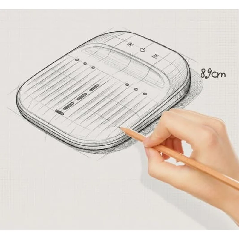 Máy sấy chân và cơ thể Hàn Quốc Solura TG-BDSIV-CI màu trắng sữa