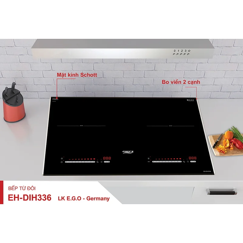 Bếp từ 2 vùng nấu Chefs EH-DIH336