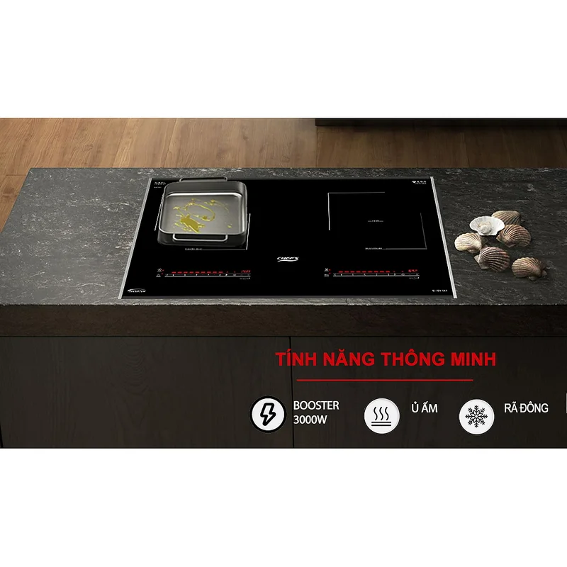 Bếp từ 2 vùng nấu Chefs EH-DIH361