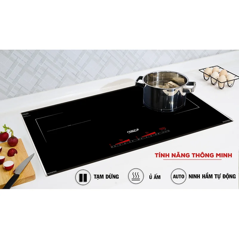 Bếp từ 2 vùng nấu Chefs EH-DIH889