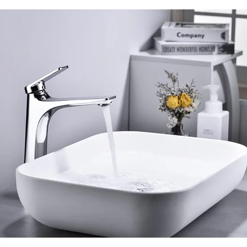 Vòi Lavabo 1 Lỗ Nóng Lạnh CleanMax 809002